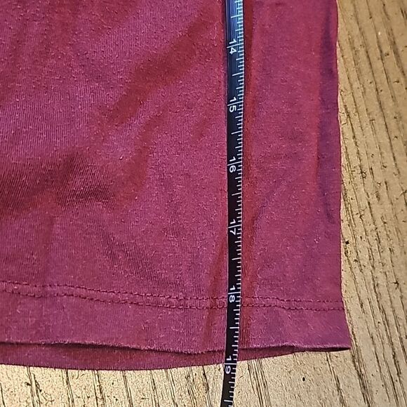 Boys burgendy long sleeve shirt size S 6/7 - Picture 7 of 10